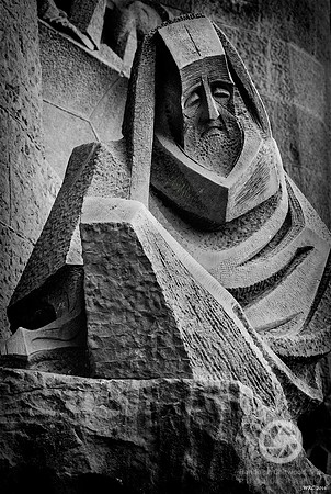 Weeping Priest - Sagrata Familia - Barcelona